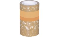 Heyda Washi Tape Natur Blätter Orange