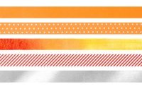 Heyda Washi Tape Neon Akzente Orange