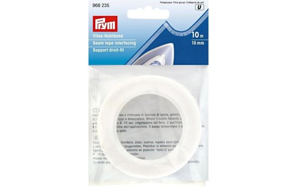 Prym Vlies Weiss, 10 mm x 10 mm