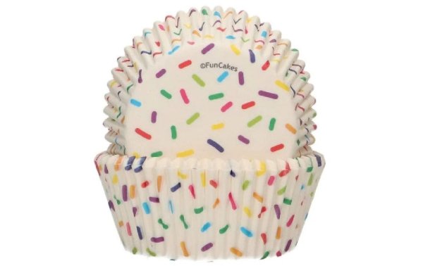 Funcakes Muffin Backform Sprinkles 48 Stück