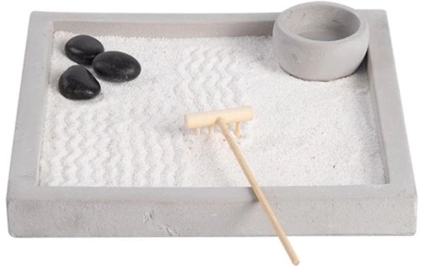 Esschert Design Aufsteller Zen Garten S 20 x 3.4 cm