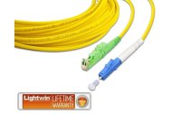 Lightwin LWL-Patchkabel E2000/APC-LC, Singlemode, Simplex, 3 m