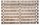 Esschert Design Fussmatte aus Buchenholz 38.3 cm x 58.2 cm