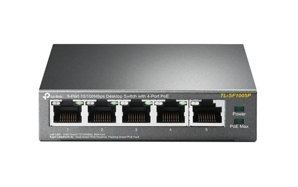 TP-Link PoE Switch TL-SF1005P 5 Port