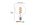 WiZ Leuchtmittel 6.3W (40W) E27 G95 Tunable White & Color