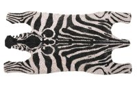Esschert Design Fussmatte Zebra 38 cm x 75 cm