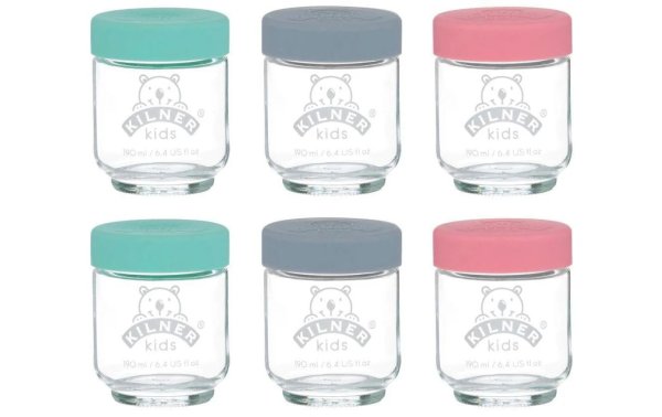 Kilner Einmachglas Kids 190 ml, 6 Stück