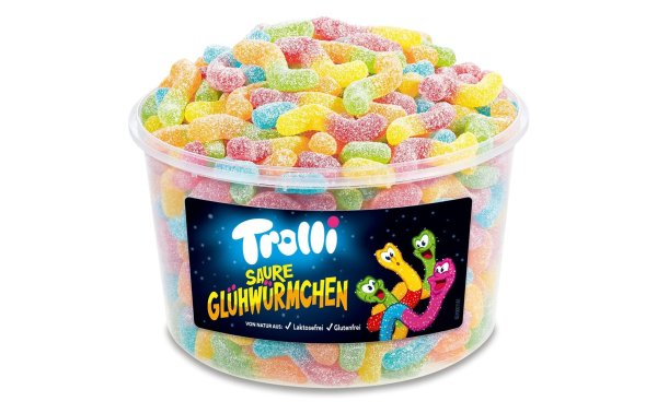 Trolli Gummibonbons Saure Glühwürmchen 1 kg