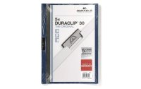 DURABLE Klemmhefter Duraclip 30 A4 5 x Blau