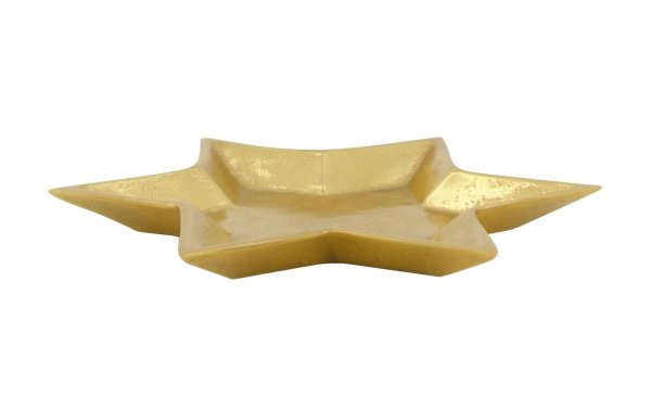 CHALET Weihnachtsdeko Scuol Gold, 26 cm, Stern