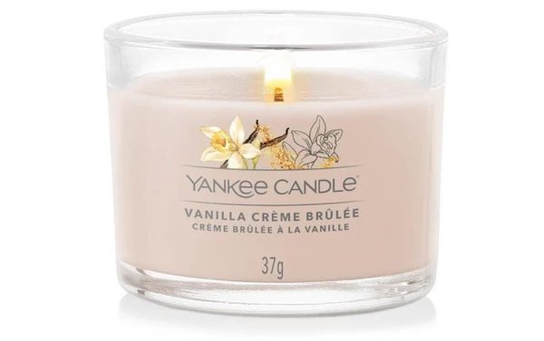 Yankee Candle Duftkerze Vanilla Crème Brulee 37 g