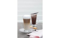 Montana Latte Macchiato Tasse 200 ml, 6 Stück, Transparent