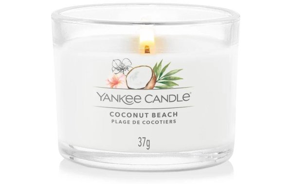 Yankee Candle Duftkerze Coconut Beach 37 g