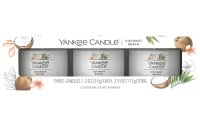 Yankee Candle Duftkerze Coconut Beach 3 Stück