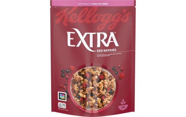 Kelloggs Müesli Extra Red Berries 400 g