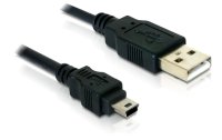 Delock USB 2.0-Kabel  USB A - Mini-USB B 1.5 m