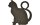 Esschert Design Türsicherung Katze 11 cm
