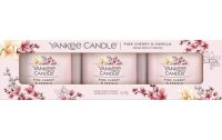Yankee Candle Duftkerze Pink Cherry Vanilla 3 Stück