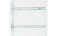 Linex Lineal-Set Zeichenschiene 30 cm, transparent