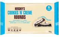 Hersheys Guetzli CookiesnCreme Rounds 96 g