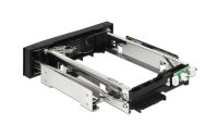 Delock 5.25"-Einbaurahmen 3.5" SATA HDD geschützt, Hot-Swap