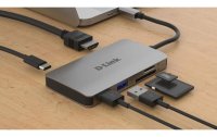 D-Link Dockingstation DUB-M610 USB3.0/HDMI/Kartenleser/USB‑C Lade