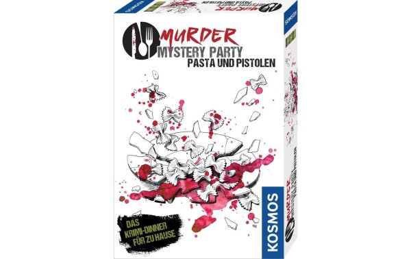 Kosmos Partyspiel Murder Mystery Party: Pasta und Pistolen