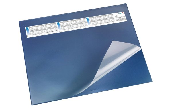 Läufer Schreibunterlage Durella DS 65 x 52 cm, Blau
