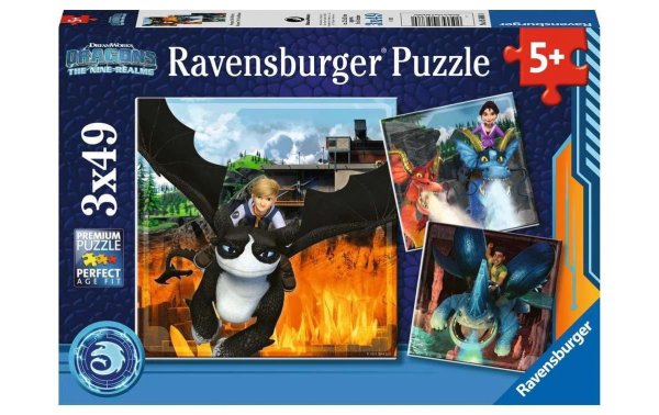 Ravensburger Kleinkinder Puzzle Dragons: Die 9 Welten