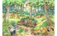 Ravensburger Kleinkinder Puzzle WWW Tiere im Wald und auf der Wiese