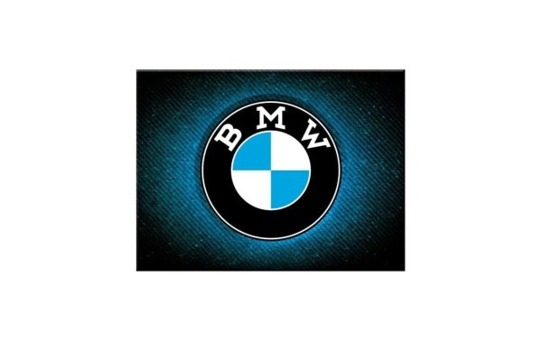 Nostalgic Art Haftmagnet BMW – Logo Blue Shine 1 Stück, Blau/Schwarz/Weiss
