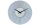 NeXtime Wanduhr Dali Transparent/Weiss