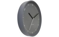 NeXtime Wanduhr Berlin Grau