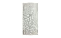 Pauleen LED-Kerzen Set Cosy Feather, Ø 7.6 cm, Grau/Weiss, 2 Stk.