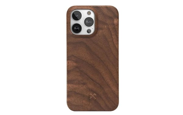 Woodcessories Back Cover Slim iPhone 13 Pro Max Walnuss
