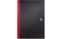 Oxford Notizbuch A4, blanko, Schwarz/Rot