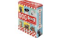 Nostalgic Art Vorratsdose Dog Food 4 l, Blau/Rot/Weiss