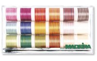 Madeira Stick- und Quiltgarn Cotona 50 Garnbox Mehrfarbig
