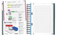 Oxford Notizbuch European Book A5+, kariert, assortiert