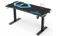 Ultradesk Gaming Tisch Force Blau