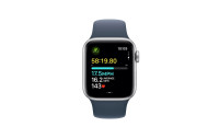 Apple Watch SE 2023 40 mm GPS Alu Sil. Sport Sturmblau M/L