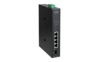 Edimax Pro Rail PoE+ Switch IGS-1105P 5 Port