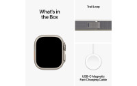 Apple Watch Ultra 2 Trail Loop Grün/Grau S/M