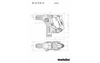 Metabo Bohrhammer BH 18 LTX BL 16 Kit