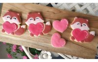Cut my Cookies Guetzli-Ausstecher Serie mit Fuchs und Herzen
