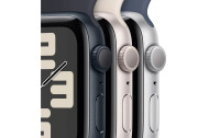 Apple Watch SE 2023 44 mm GPS Alu Sport Band Polarstern S/M