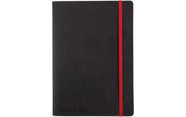 Oxford Notizbuch Business Journal A5, Schwarz/Rot