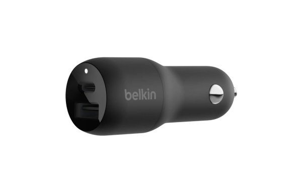 Belkin Autoladegerät Boost Charge 2-Port USB-A + USB-C PPS/PD 37W