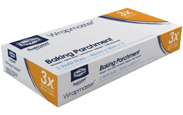 Toppits Backpapier Wrapmaster 45 cm x 50 m, 3 Stück