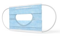 FLAWA Hygienemaske Flawa Typ II, Transparent 25 Stück